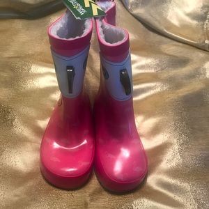 New pink Flamingo Girls Weather Spirit Boots